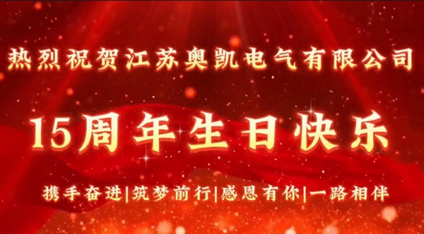 江苏宝运莱电气与您同行十五载，携手一起奔赴山海，奔赴未来！